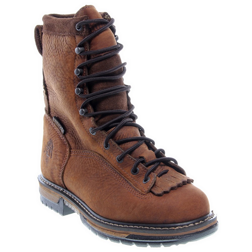 Rocky Brands Mens Ironclad Waterproof Work Boot Shoes Bubblespace