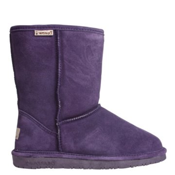 Bearpaw Emma Short 8" - 608-EGGPLANT