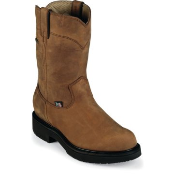 Justin Original Work Aged Bark Gore Tex Steel Toe - 6605