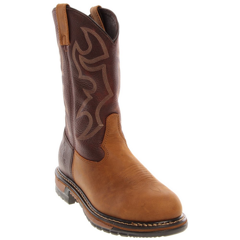 Rocky Brands Mens 11” Original Ride Branson Roper Protective Toe Shoes