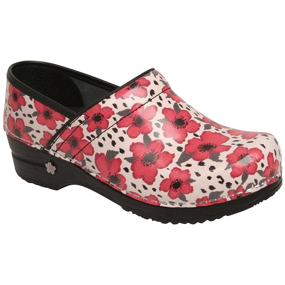 Sanita Clogs Womens Koi Professional Poppy Casual Shoes