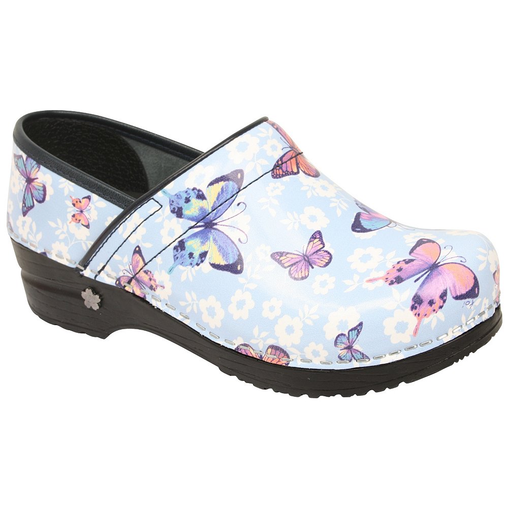 Sanita Clogs Womens Koi Professional Love Song Casual Shoes