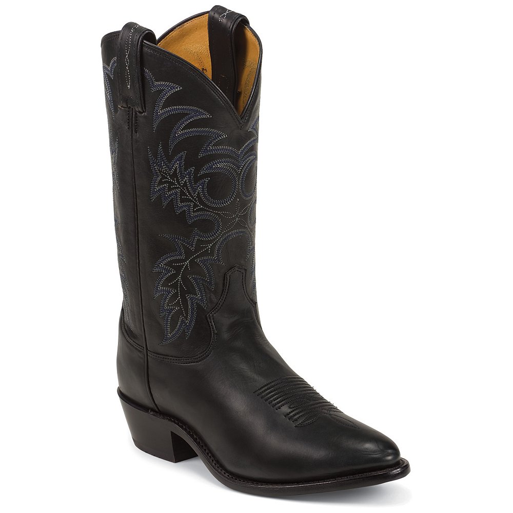 Tony Lama Men's Black Stallion 12'' Western Boots