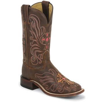 Tony Lama Tan Navajo W/Painted Cross - 7930L