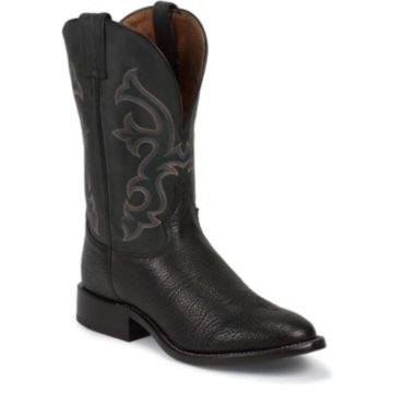 Tony Lama Black Conquistador Shoulder - 7939
