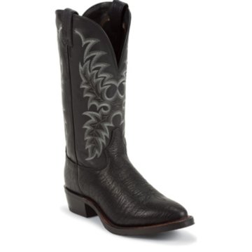Tony Lama Black Conquistador Shoulder - 7952
