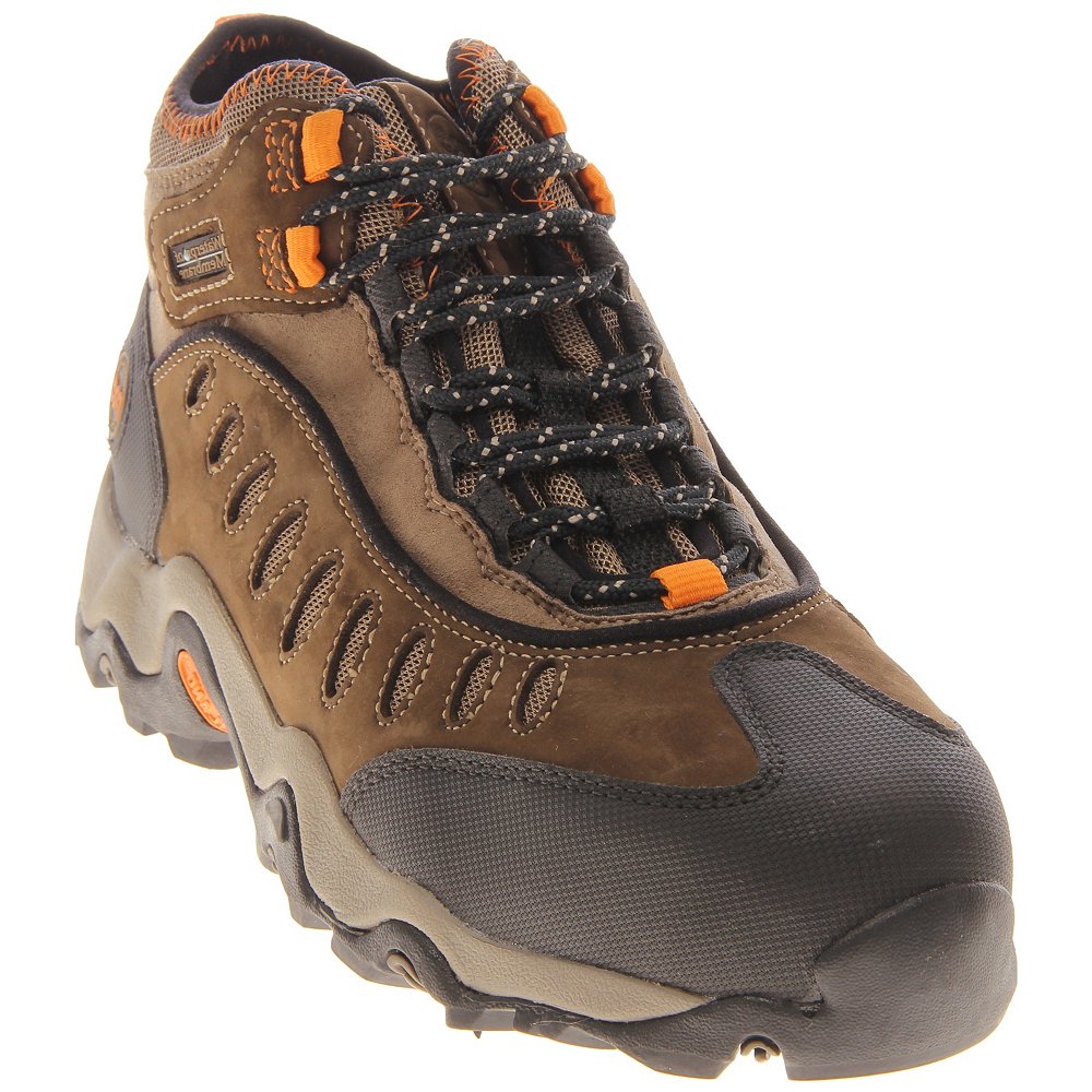 Timberland Pro men's Mudslinger Mid Waterproof Steel Toe Shoes