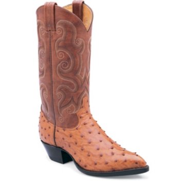 Tony Lama Peanut Brittle Ostrich 13" - 8867