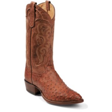 Tony Lama Cognac Vintage Fq Ostrich - 8963