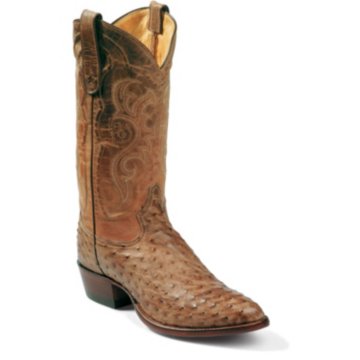 Tony Lama Antique Tan Vintage Fq Ostrich - 8964