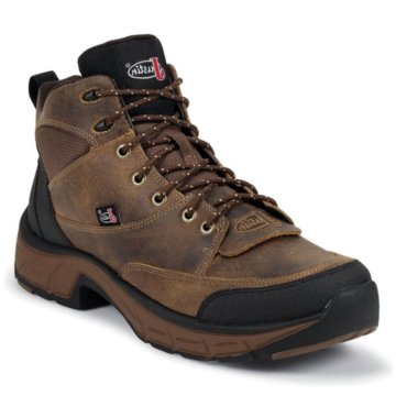 Justin Boots Stampede Distressed Tan Jaguar - 925