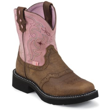 Justin Boots Justin Gypsy&reg; Aged Bark W/Perfed Saddle Vamp