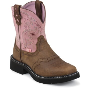 Justin Boots Justin Gypsy&reg; Aged Bark W/Perfed Saddle Vamp - 9963JR