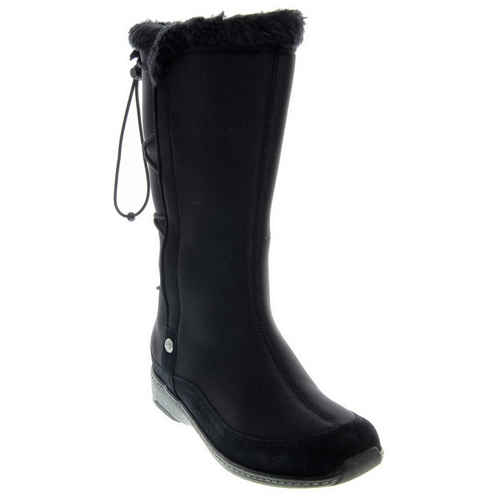 berry knee high boots