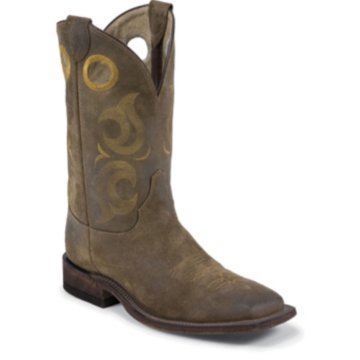 Justin Boots Bent Rail Teak Waxy - BR111