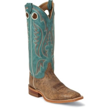 Justin Boots Bent Rail&trade; Old Map Cow - BR320