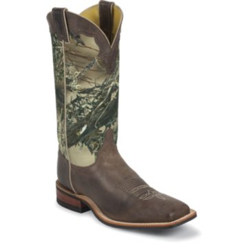 Justin Boots Bent Rail America Chocolate Cowhide - BR355