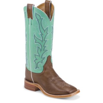 Justin Boots Bent Rail&trade; Chocolate Burnished Calf - BRL310