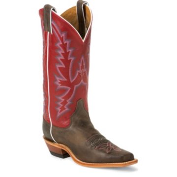 Justin Boots Bent Rail American Chocolate Burnished Calf - BRL314