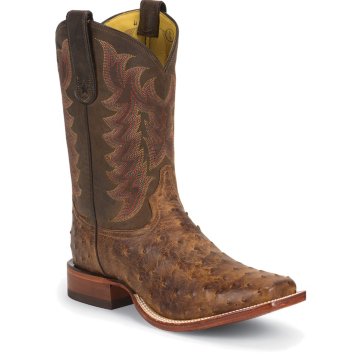 Tony Lama Chocolate Vintage Ostrich - E9452
