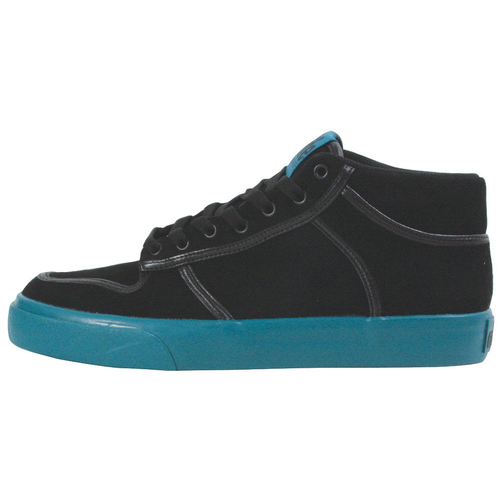 alife Mens;Youth Everybody Mid Black Suede Shoes