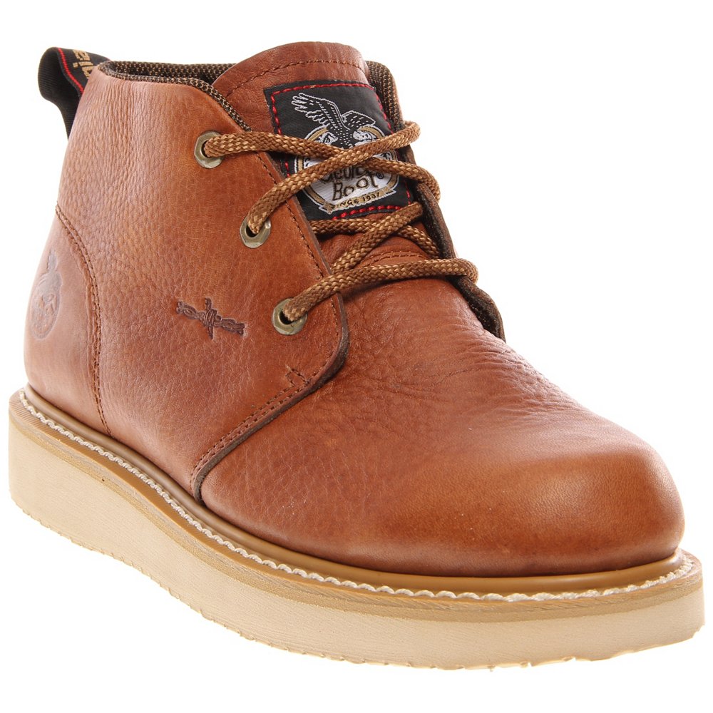 georgia boot wedge chukka composite toe work boot