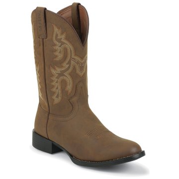 Justin Boots Farm & Ranch Crazy Cow