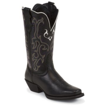 Justin Boots Stampede™ Black Deercow