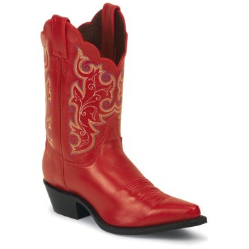 Justin Boots Western Red Classic