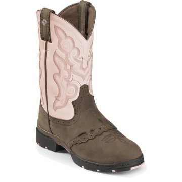 Justin Boots George Strait :03.1 Bay Apache - L9035