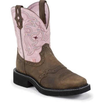 Justin Boots Justin Gypsy Aged Bark Cowhide  W/Perf Saddle Vamp - L9963