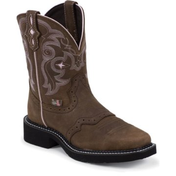 Justin Boots Justin Gypsy Bay Apache  W/Perfed Saddle Vamp - L9965