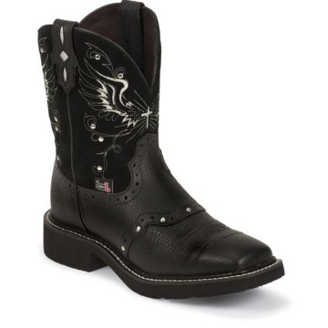Justin Boots Justin Gypsy Black Deercow - L9977