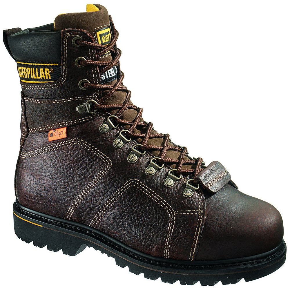 CAT Footwear Men's Silverton Guard Steel Toe Work Boots