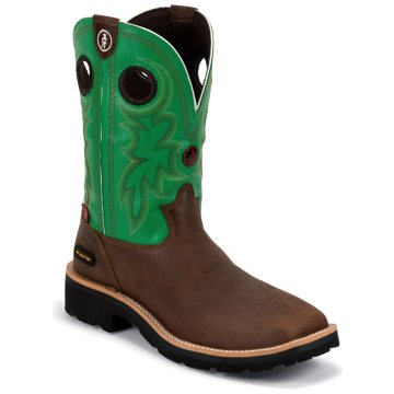 Tony Lama Bark Cheyenne W/P Composition Toe
