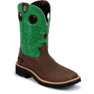 Tony Lama Bark Cheyenne W/P Composition Toe - RR3301