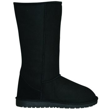 Dawgs Sheepdawgs 13" Cow Suede Womens - SDSUEDE13W-BLK