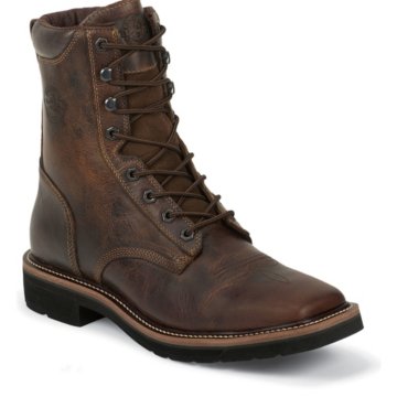 Justin Original Work Rugged Tan Steel Toe - WK682