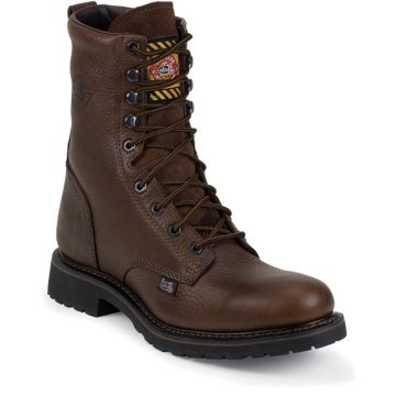 Justin Original Work Brown Trapper Cowhide Steel Toe - WK921