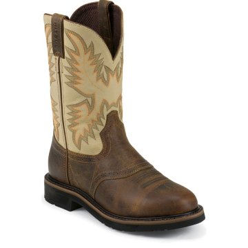 Justin Original Work Brown Waxy - WKL4660
