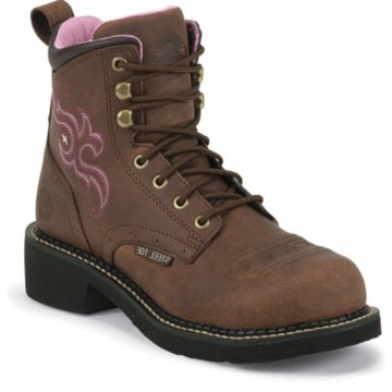 Justin Original Work Aged Bark Steel Toe Gypsy - WKL991