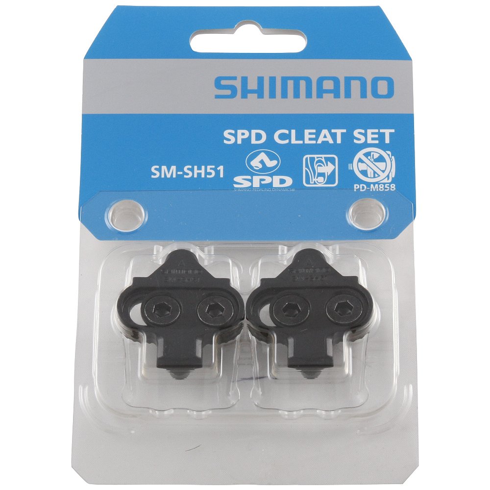 Shimano Unisex SPD Cleat SM-SH51 (Single Release) Gear