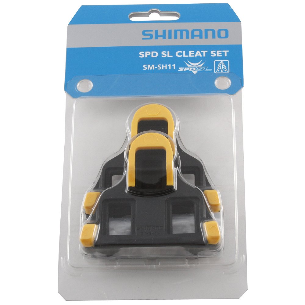 Shimano Unisex SPD-SL Cleat SM-SH11 (3 Degree) Cycling Gear