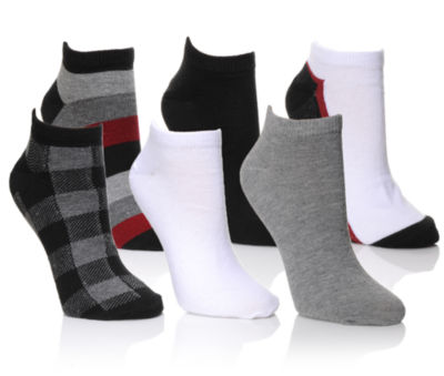 UNR8ED ACCESSORIES &nbsp;Mens 6pr No Show 10-13