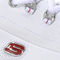 Wht/Red/Rhinest