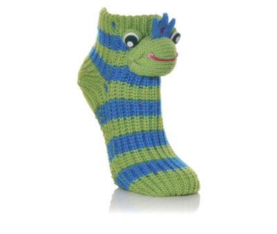 CAPELLI NEW YORK &nbsp;Womens Animal Slipper Sock
