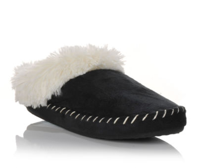 SLIPPER WORKS &nbsp;Womens Microsuede Clog w/Plush