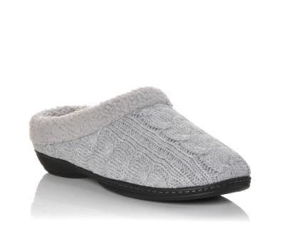 DEARFOAMS &nbsp;Womens Cable Clog w/Lurex