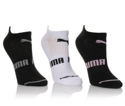PUMA &nbsp;Womens 3pr Sorbtex No Show 9-11