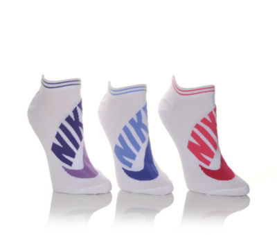 NIKE &nbsp;Womens 3pr Logo No Show